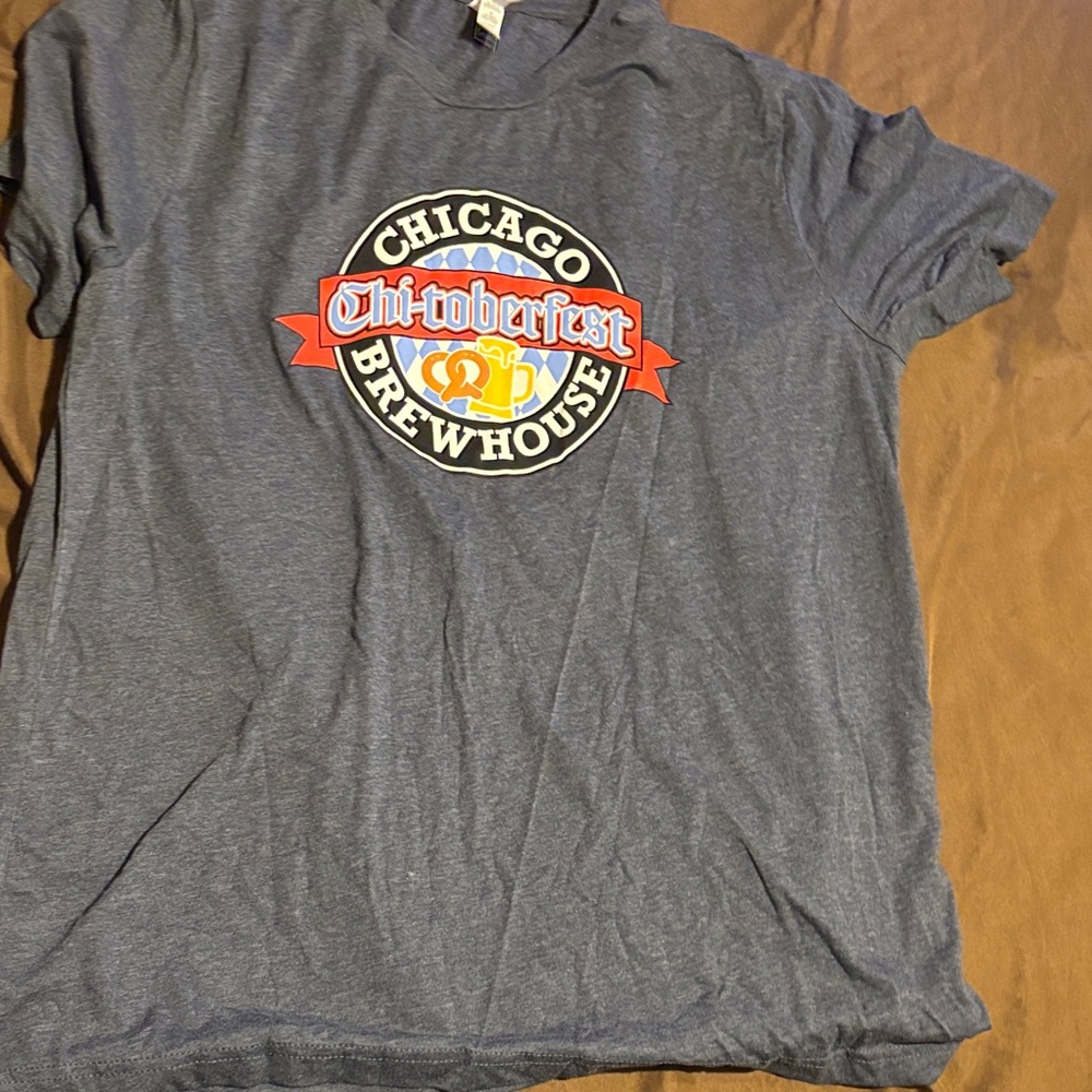 Bella Canvas Blue Oktoberfest Graphic Tee